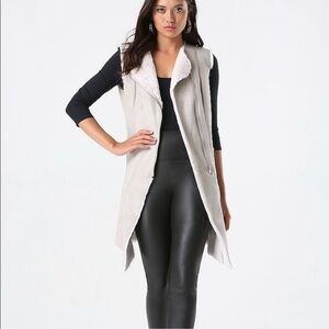 Faux fur/ Suede vest - Bebe